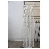 No Sale Lot: ironing board, car mats, pool cleaner spaw wand, cd racks
