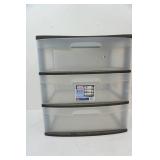 Sterilite 3 drawer cart 15.25"x 27.8"x 25.6"