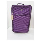 Purple Suitcase 21"x15"x8"