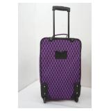 Purple Suitcase 21"x15"x8"