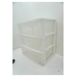 3 drawer storage cart