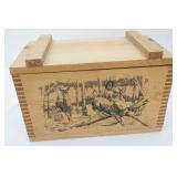 Wooden Box 16"x 9"x9.5"