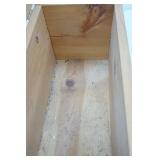 Wooden Box 16"x 9"x9.5"
