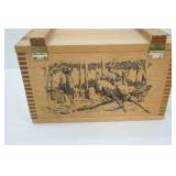 Wooden Box 16"x 9"x9.5"