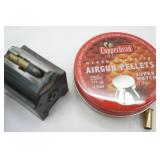 Pellets & Clip for Ruger .22 w/ammo in it