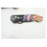Filet Knife & Trump Folding Pocket Knife