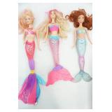 Mermaid Barbie Dolls 3ct