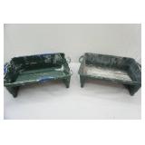 2 large paint tray buckets