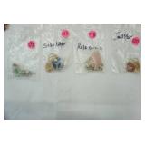 Jewelry Lot: rock pendant necklaces