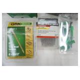 hardware supply lot: screws, nails, bolts