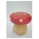 Mainstays Red Mushroom Stool 11x11x11