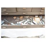 Metal Toolbox & contents