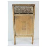 Antique Porcelain Enamel Washboard