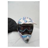 Motocross helmet and case XL