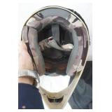 Motocross helmet and case XL
