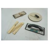 painting, mudding, sanding tools