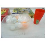 Game Lot: PU, Apples to Apples & beer pong