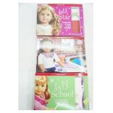 American Girl Doll Scrapbooks 3ct - 1 new, 2 used