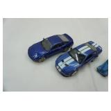 Kinsmart 1:38 Mustangs, 3 vintage/antique