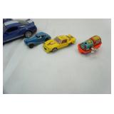 Kinsmart 1:38 Mustangs, 3 vintage/antique