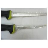 9" & 8" filet knife and sharpener