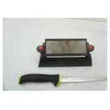 9" & 8" filet knife and sharpener