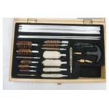Gun Cleaning Kit in Wooden Case