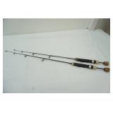 2ct ice fishing rods