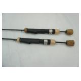 2ct ice fishing rods