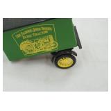 John Deere tailer coin bank-Ertl