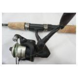 2 fishing rods & reels