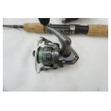 2 fishing rods & reels