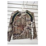 Youth L Real tree long sleeve camo shirt