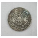 Demon Skull Hobo Coin. U.S. One Dollar