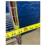 5-Tier Stainless Steel Wire Shelving Storage Rack - NSF Approved - Great Working Condition! 47.5" x 75" x 18.5"