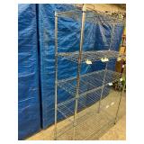 5-Tier Stainless Steel Wire Shelving Storage Rack - NSF Approved - Great Working Condition! 47.5" x 75" x 18.5"