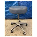 McKesson Entrust Aluminum Base Surgeon Dentist Assistants Office Clinic Stool - In Great Condition!