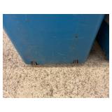 Lot of 5 TraceCart Mobile Surgical Waste Containment Transport System with Lids - In Good Condition!