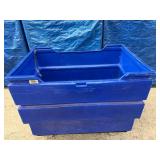 MSRP $600 Maxi Movers M5014 Maxi-Cube Chem-Tainer Chemical Container Transport Cart - In Good Condition! 39" L X 28" W X 37.25" H