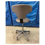 MSRP $1500 High Quality Keilhauer "SKY" Mobile Rolling Healthcare Adjustable Stool Chair - In Good Condition!