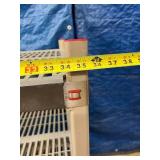 MSRP $1000 MetroMAX Mobile 3-Tier Storage Supply Rack Utility Cart - Polymer corrosion-proof shelving with removable Microban® grid sections! - In Great Condition!