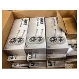 Lot of 11 NEW Lumex 603650A 5" Fixed Walker Wheels