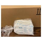 MSRP $120 = 1 Open Case NEW Individually Wrapped AirLife Tri-Flo Suction 12 FR Cath-N-Glove Kit - Each Kit Includes Catheter, Basin and One Powder-Free Vinyl Glove