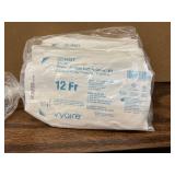 MSRP $120 = 1 Open Case NEW Individually Wrapped AirLife Tri-Flo Suction 12 FR Cath-N-Glove Kit - Each Kit Includes Catheter, Basin and One Powder-Free Vinyl Glove