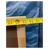 Locking Mobile Rolling Locking File & Storage Cabinet with Slide Up Door, Drawers and Wire Storage Bins - In Excellent Condition! No Key (Can Be Purchased Online For $5)