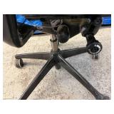 MSRP $1200 Technion Nuova Contessa All Mesh Executive Office Meeting Room Height Adjustable Mobile Back Support Rolling Chair - In Good Condition! Fabric Has A Dark Cast To It - Possibly Will Wash Awa