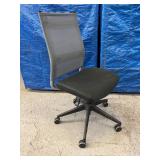 SitOnIt Seating Office Receptionist Height Adjustable Mobile Armless Back Support Rolling Chair - In Great Condition!