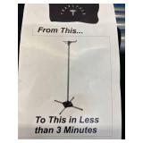 TravlPole The Portable I.V. Pole Set with Carry Bag and Manual - In Excellent Condition!