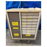 WOW $$$$ Lionville Point Of Care Pharmacy Locking Medication Crash Cart - In Good Condition! No Key (Buy Online $5)