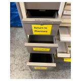 WOW $$$$ Lionville Point Of Care Pharmacy Locking Medication Crash Cart - In Good Condition! No Key (Buy Online $5)